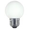 1.4w G16 1/2 LED 120v White E26 Medium base 2700K Warm White